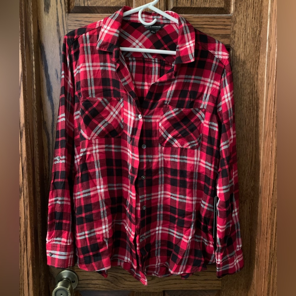 Rock & Republic Long Sleeve plaid flannel